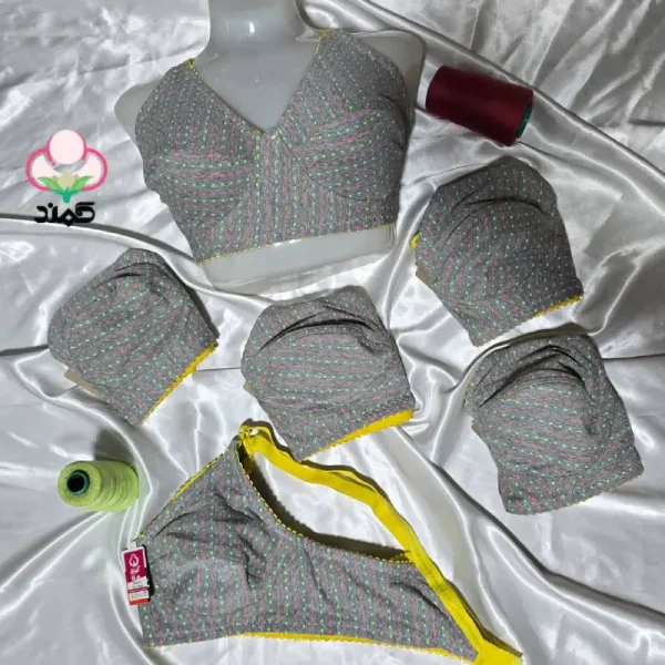 خرید سوتین زنانه نخی دو لایه - تولیدی کمند