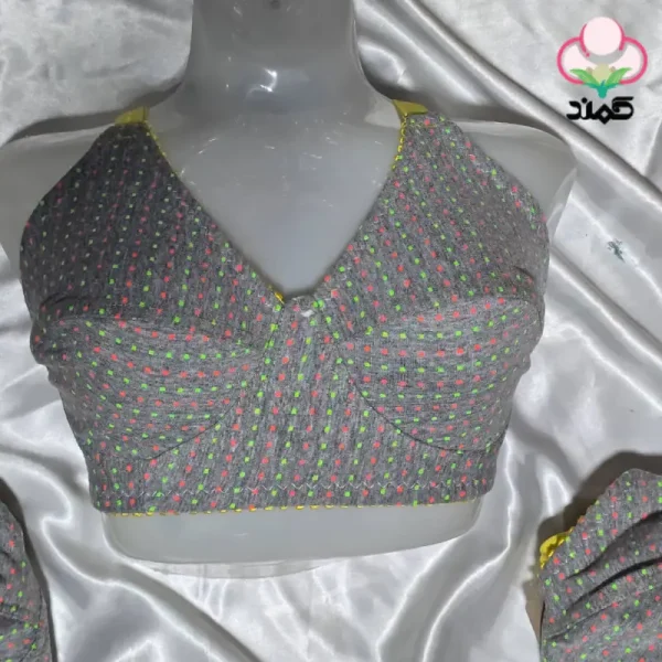 خرید سوتین زنانه نخی دو لایه - تولیدی کمند