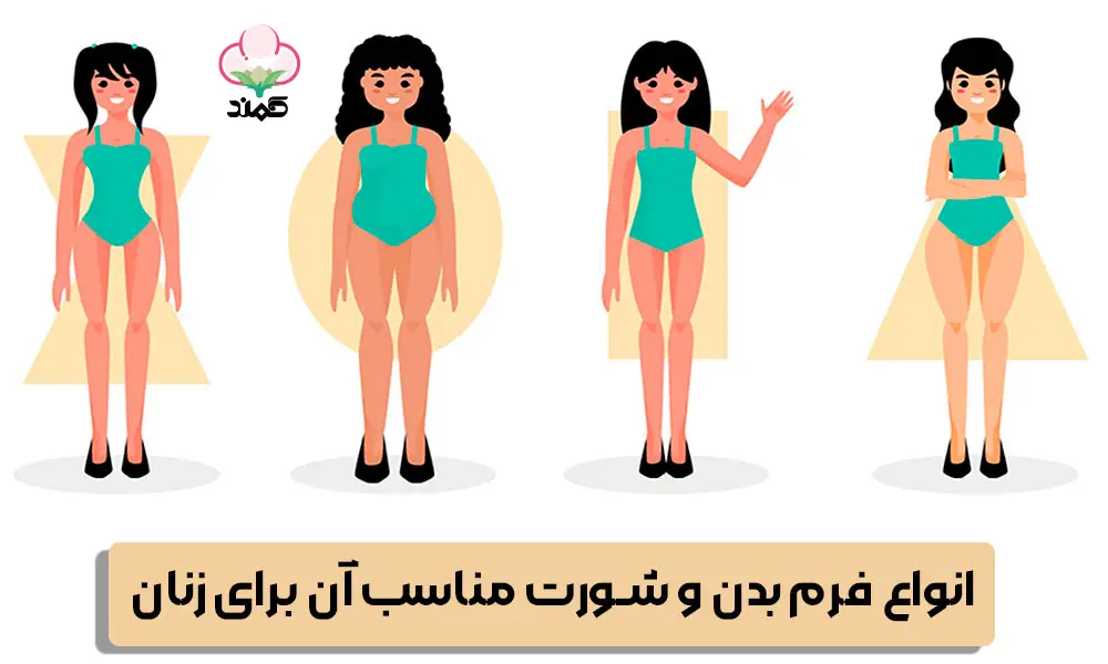 انواع شورت مناسب فرم بدن - تولیدی کمند
