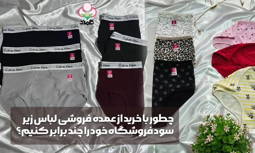 چطور با خرید از عمده فروشی لباس زیر سود فروشگاه خود را چند برابر کنیم؟