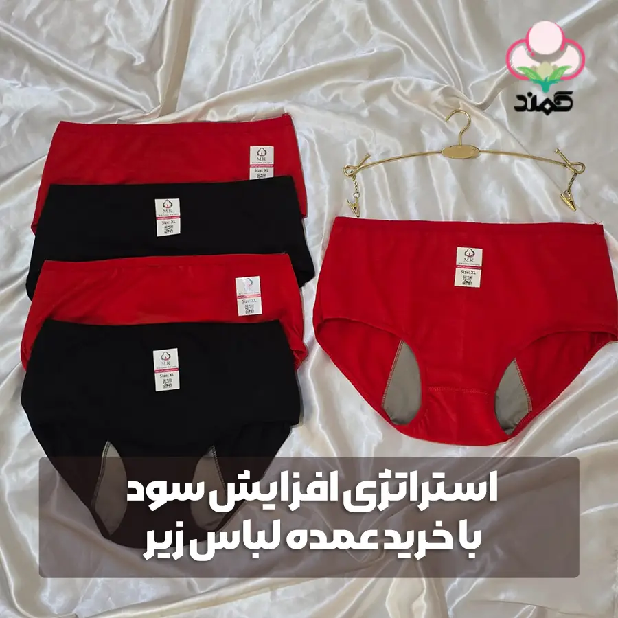 چطور با خرید از عمده فروشی لباس زیر سود فروشگاه خود را چند برابر کنیم؟