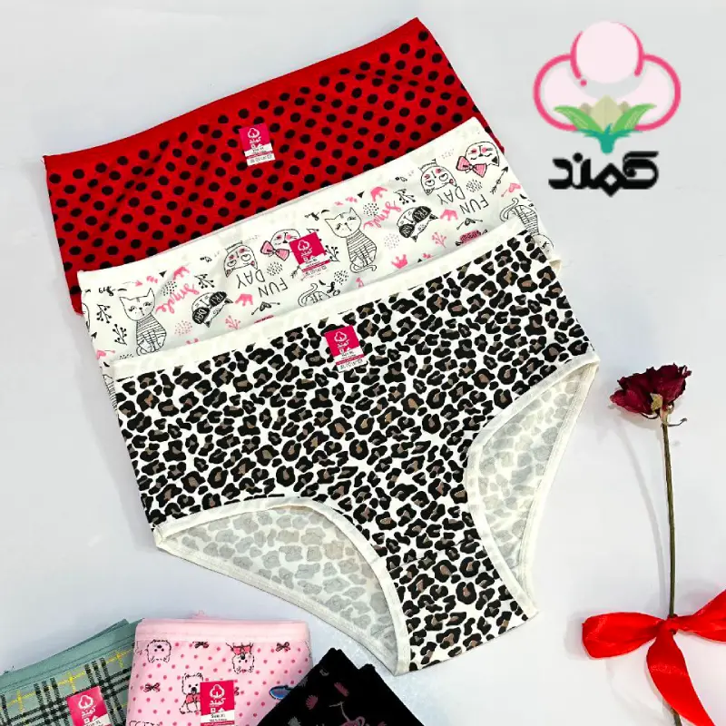 Women's super cotton shorts, Jeanie شورت سوپر نخ زنانه جبنی- کمند شورت